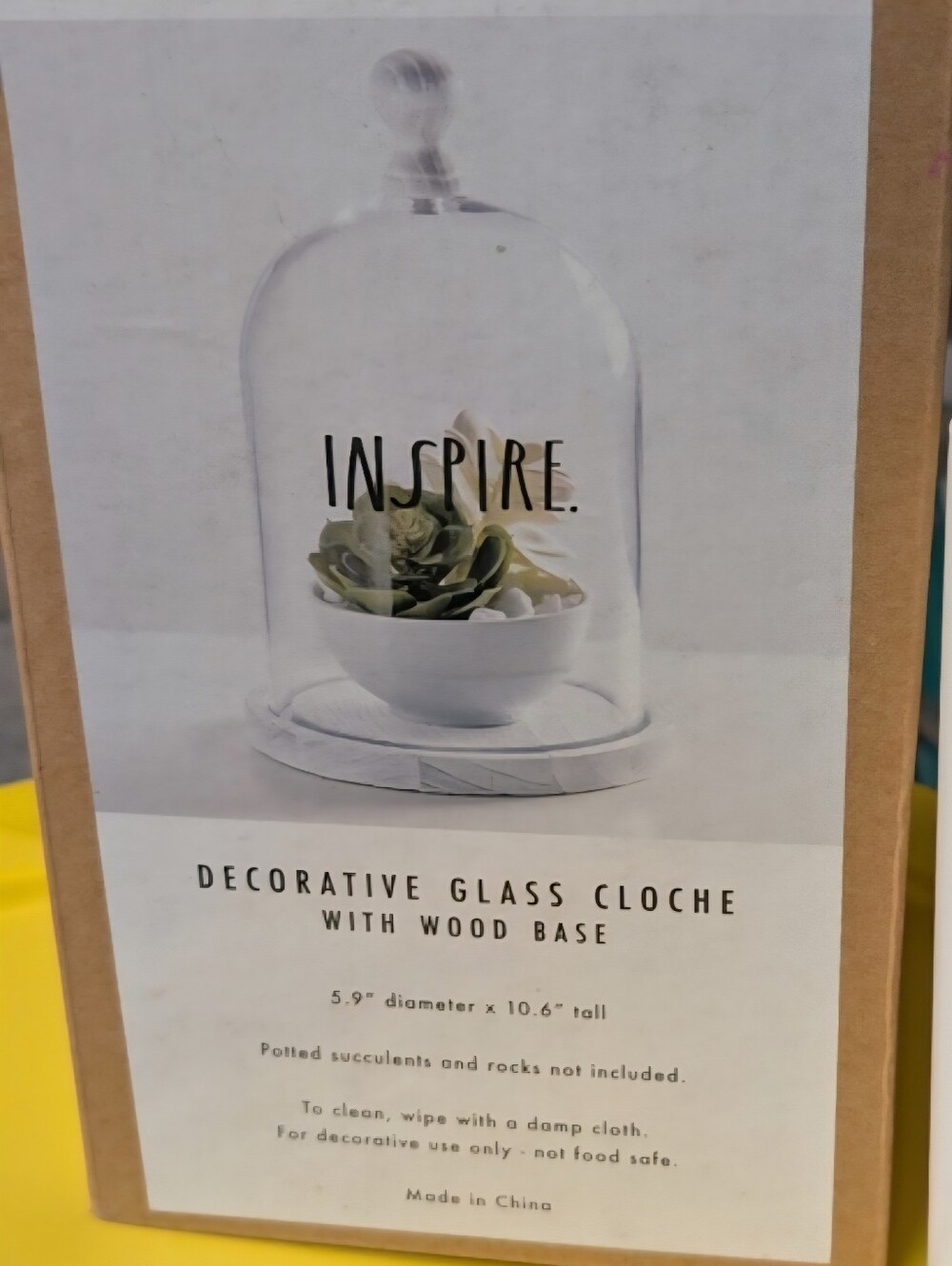 Brand New In Boc Rae Dunn Inspire Cloche